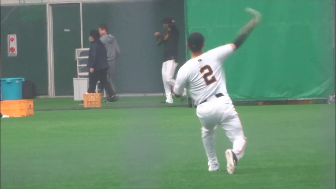 浅野翔吾・荒巻悠（ルーキー）・オコエ瑠偉・吉川尚輝選手の守備練習（内野）～読売ジャイアンツ宮崎春季キャンプ2025・初日～