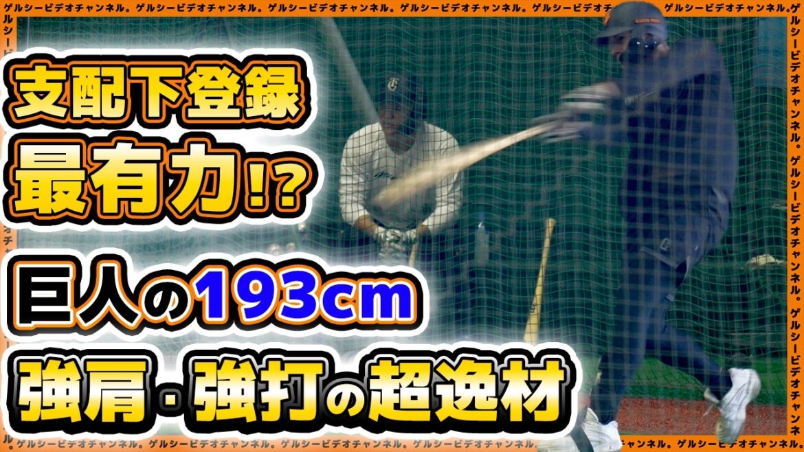【巨人】2025年支配下登録最有力候補か！？マレク・フルプ選手の2025年合同自主トレハイライト｜読売ジャイアンツ球場｜プロ野球ニュース