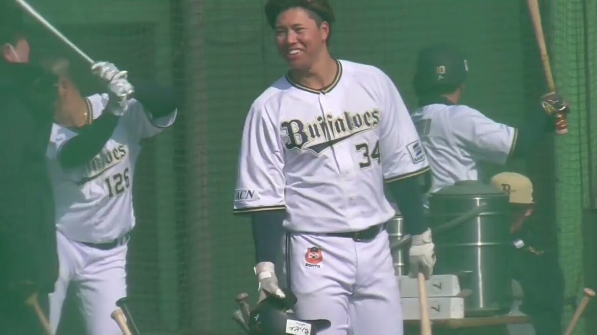 【プロ野球】2025年2月3日　オリックスキャンプ　『B組　バッティング』