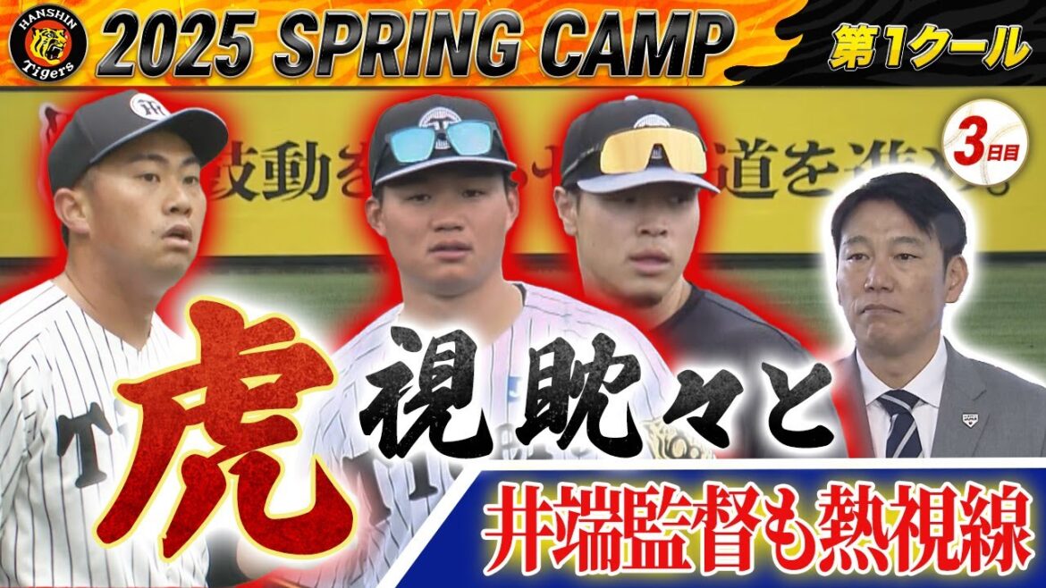 【キャンプ】井端監督も熱視線！トラ選手たちも虎視眈々と・・・