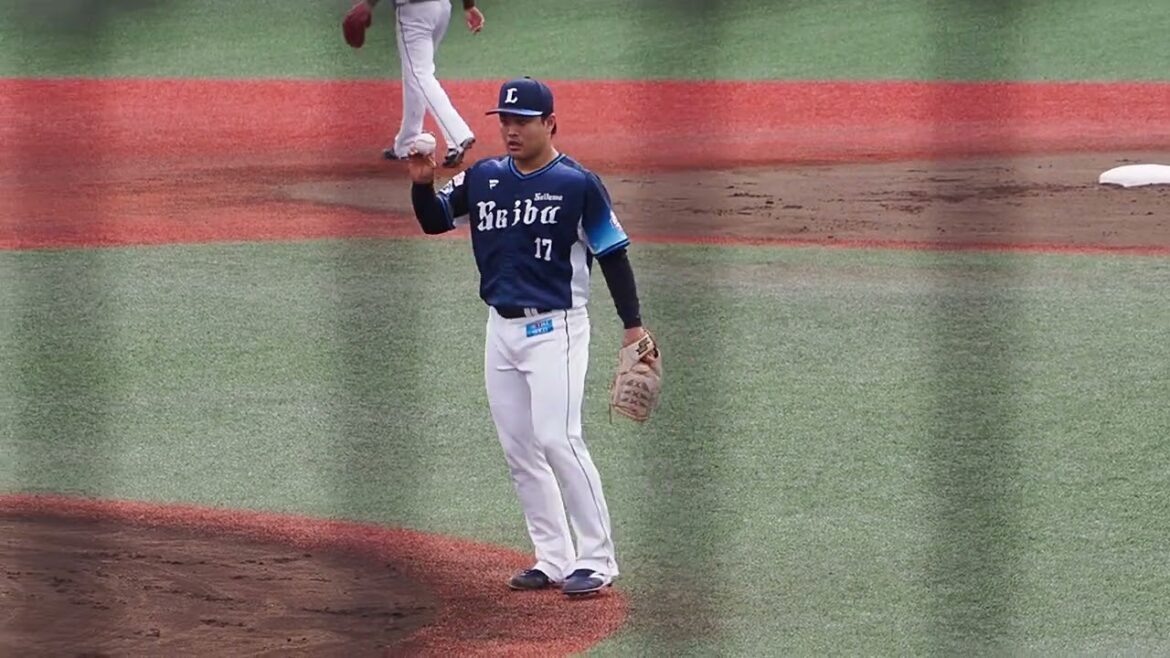 2024.09.28 東北楽天-埼玉西武 #松本航 投球シーン (利府)