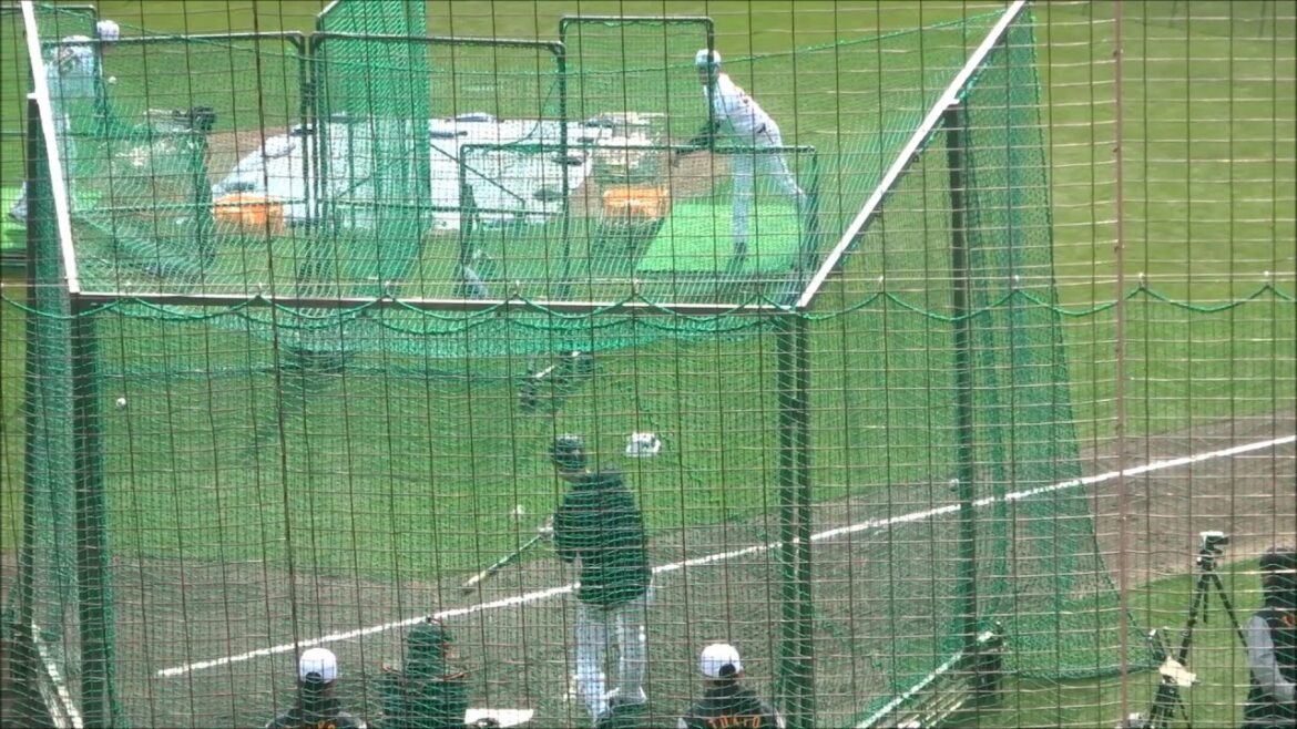 浅野翔吾・秋広優人、フリーバッティング（2025.02.03） ～読売ジャイアンツ宮崎春季キャンプ2025～