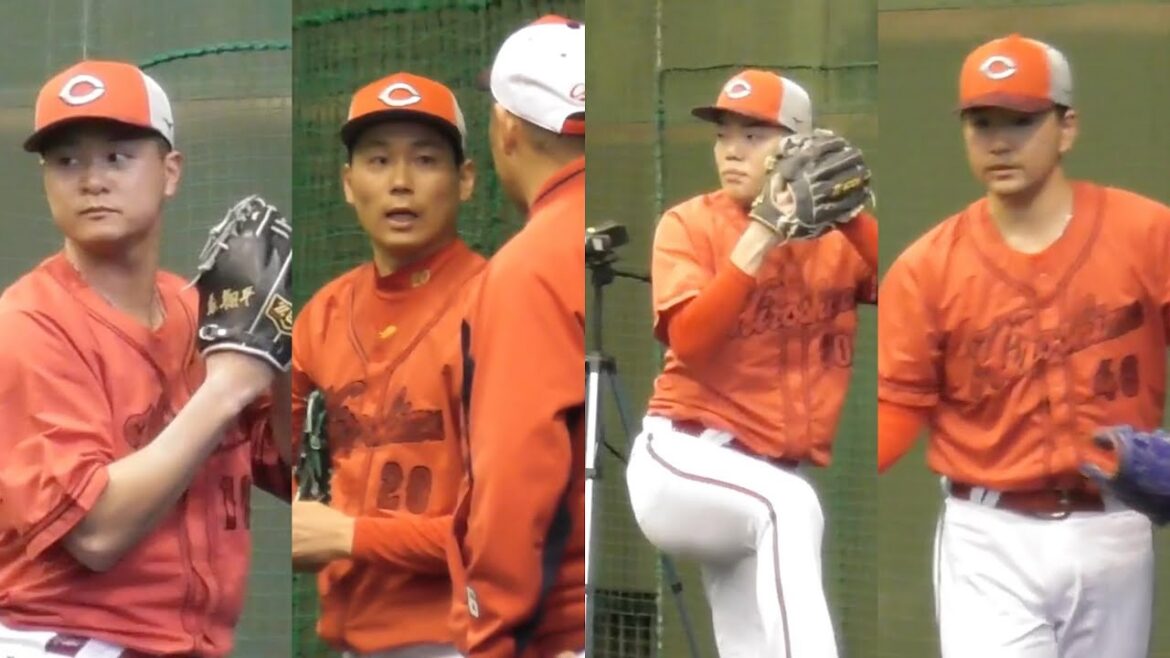 栗林良吏順調に！本日のブルペンハイライト！広島カープ日南キャンプ2日目！2025年2月2日