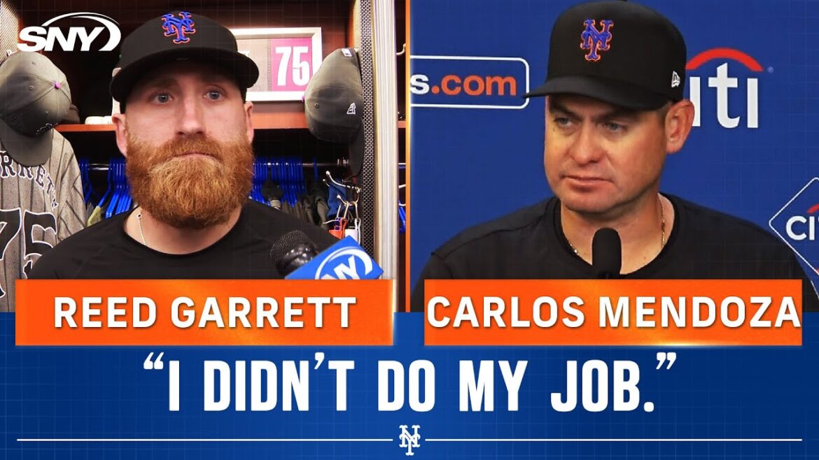Reed Garrett, Carlos Mendoza on Giants’ go-ahead grand slam in Mets loss | SNY Reed Garrett, Carlos Mendoza on Giants' go-ahead grand slam in Mets loss | SNY