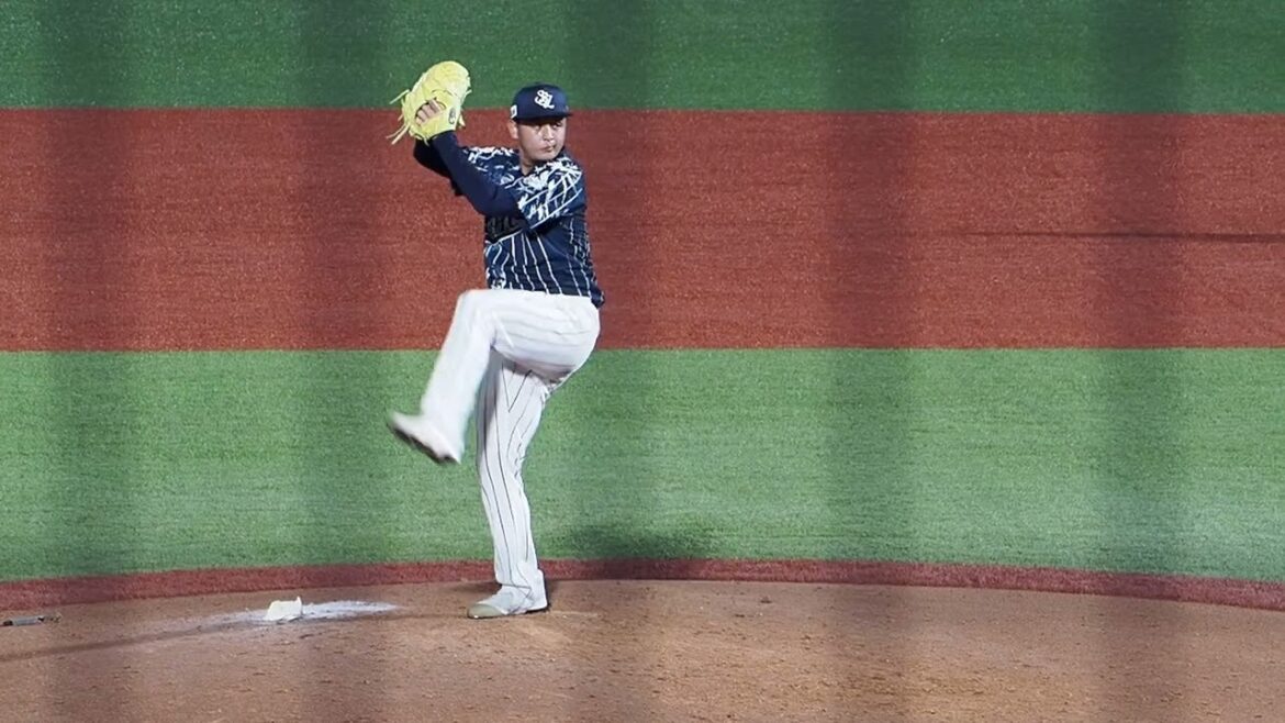 2024.08.03 横浜DeNA-埼玉西武(横須賀スタジアム) 井上広輝 投球シーン