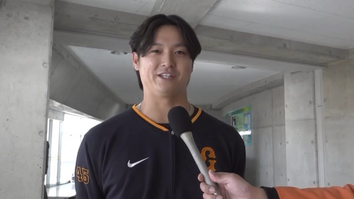 【春季キャンプ】現ドラ移籍 "田中瑛斗" インタビュー 【巨人】