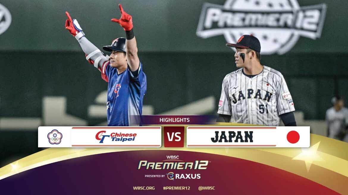 HIGHLIGHTS | 🏆 Premier12 Championship Game | TPE vs JPN | WBSC Premier12 2024 presented by RAXUS