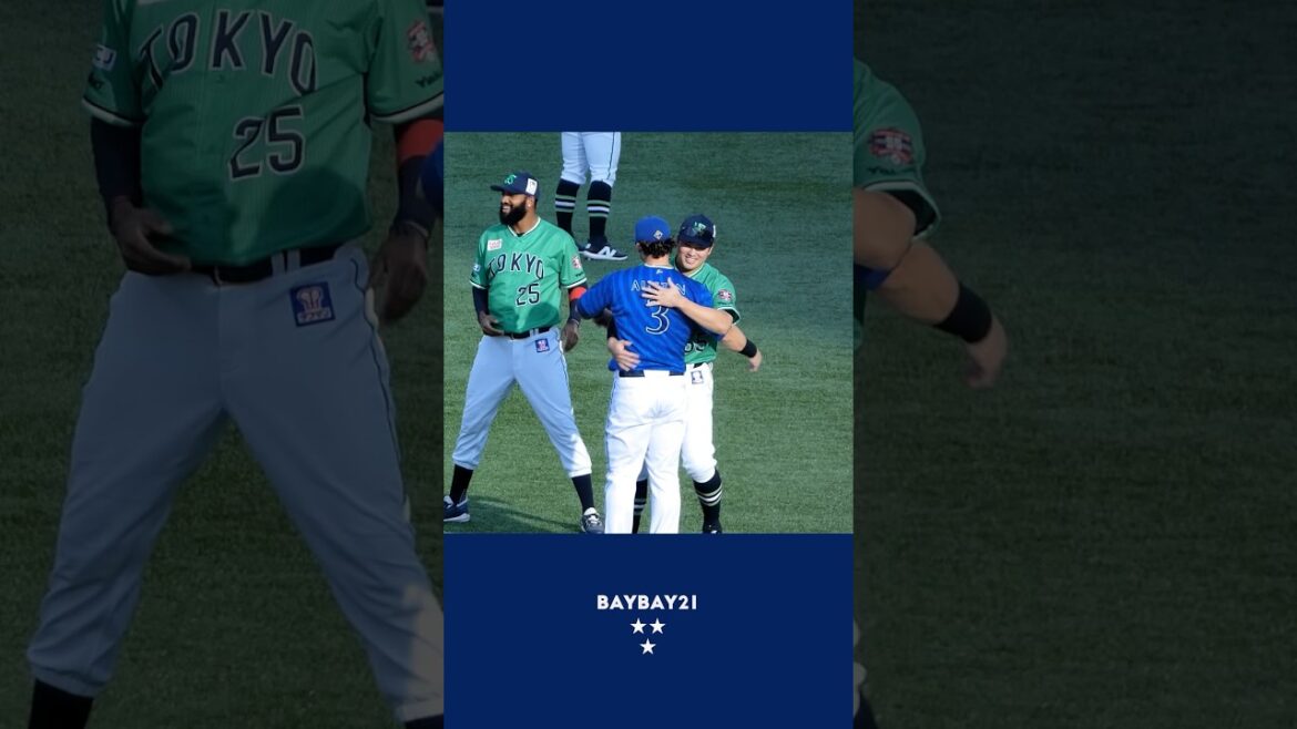 仲良くしていた！ #オースティン #村上宗隆 #baystars #横浜DeNAベイスターズ