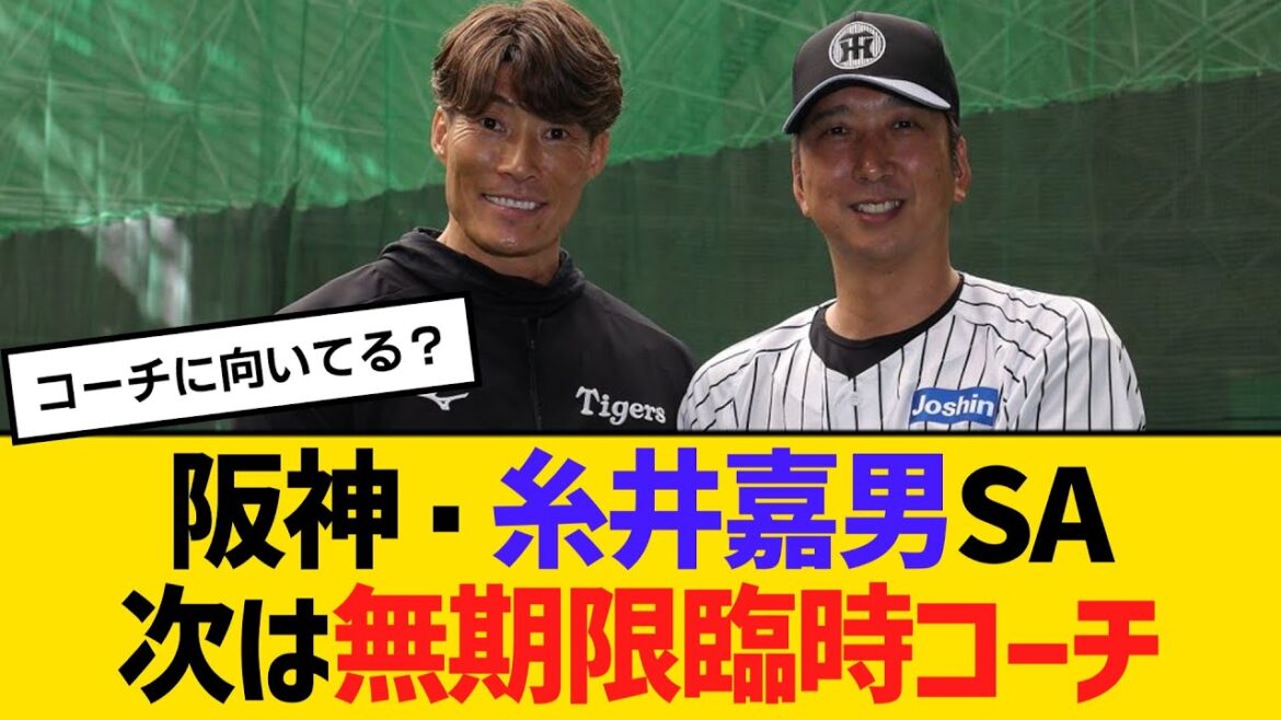 阪神・糸井嘉男SA　次は無期限臨時コーチ　藤川監督の依頼快諾「やりがいあった」　【ネットの反応】【反応集】