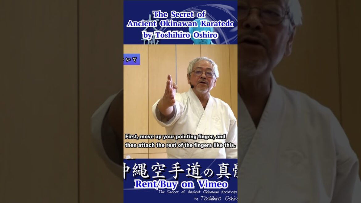 #How to make #Shuto #手刀について The Secret of Ancient #Okinawan #Karatedo by Toshihiro Oshiro #short #How to make #Shuto #手刀について The Secret of Ancient #Okinawan #Karatedo by Toshihiro Oshiro #short