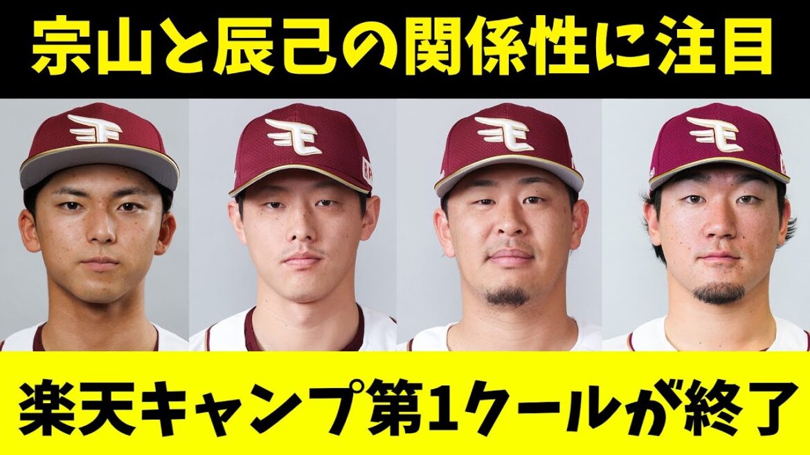 【楽天キャンプ】ルーキー選手が躍動！宗山と吉納のコンビが熱い！主軸の打者も調整は順調！キャンプ第1クールを振り返る！