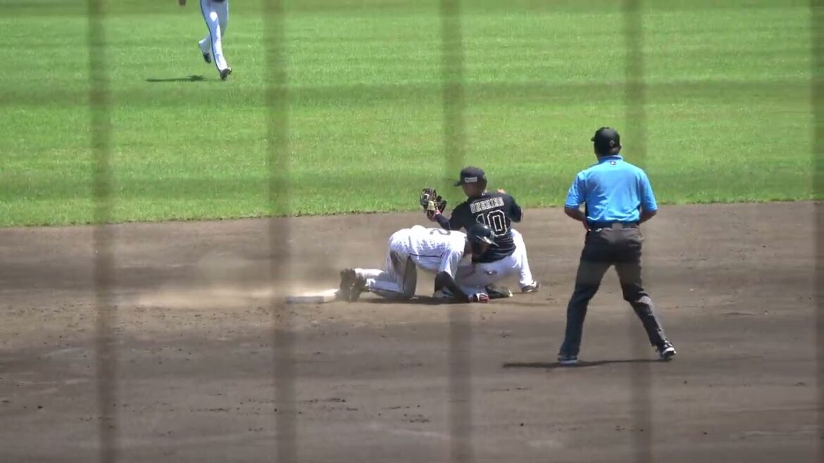 【オリックスバファローズ 福永奨捕手 二盗阻止】くふうハヤテベンチャーズ ジェリソンバスケス選手 第2打席 サードゴロ VS 佐藤一磨投手 2024/7/4 ちゅーるスタジアム