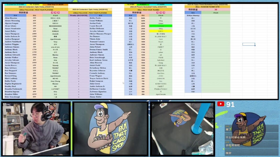 [BuyThatCard 2/4] Pick Your Player Contenders Optic! /Host by D #basketball #sportscard #boxbreak
