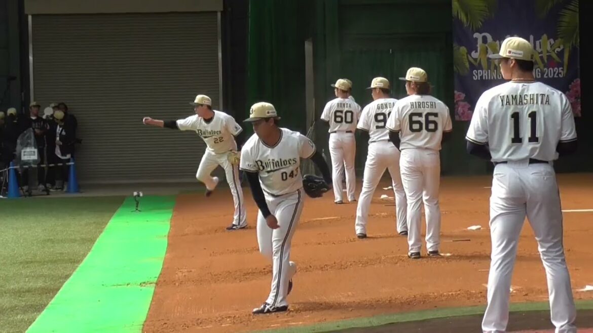 【プロ野球】2025年2月3日　オリックスキャンプ　『ブルペン①』