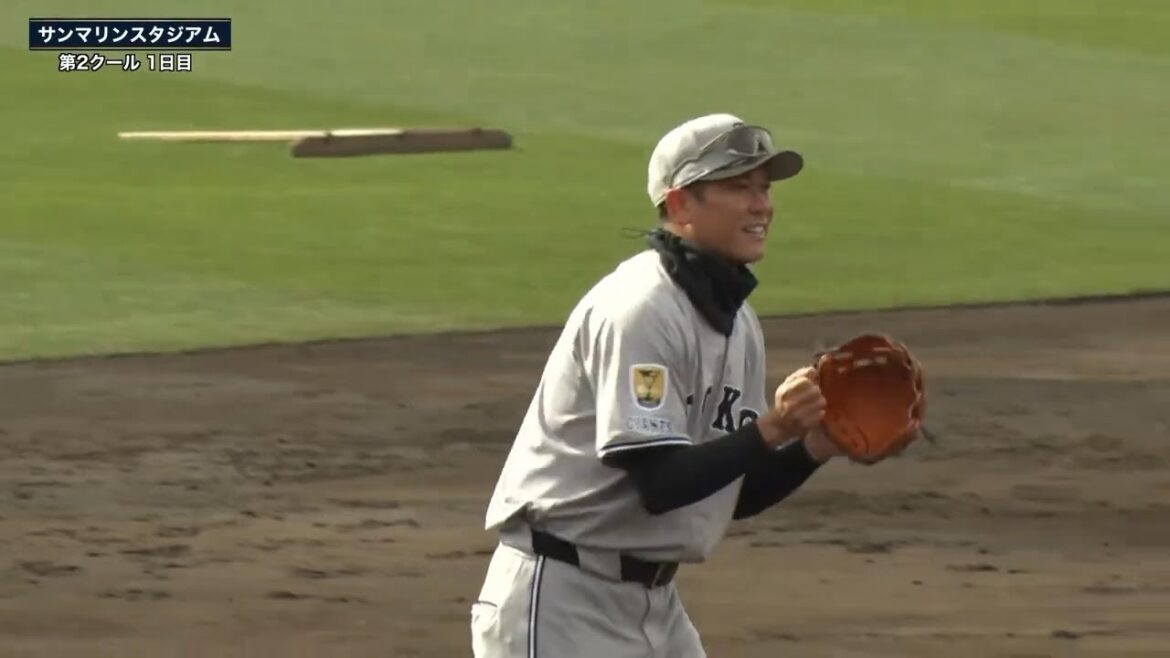 【春季キャンプ】第2クール1日目 全体練習ノック【巨人】