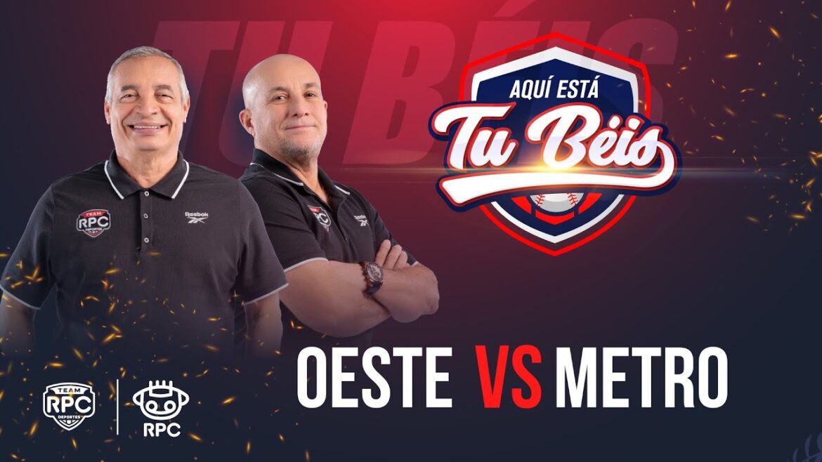 EN VIVO | Panamá Oeste vs Panamá Metro ronda regular del Béisbol Juvenil 2025
