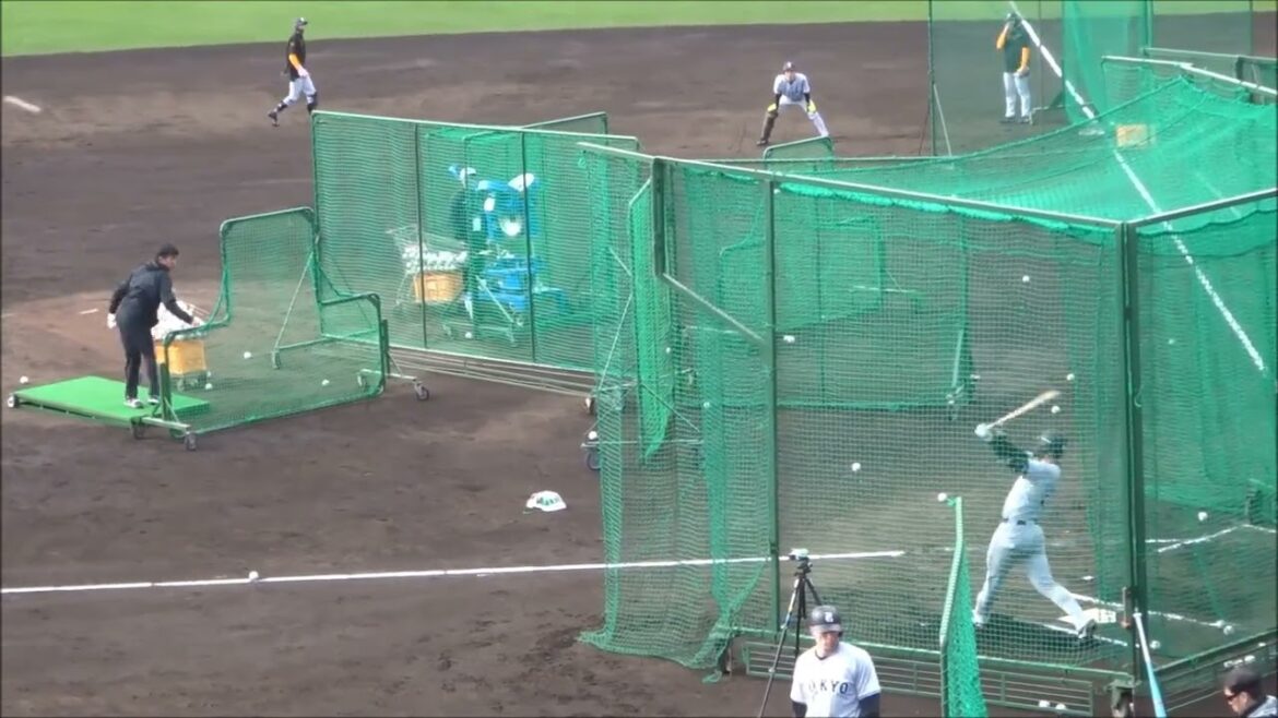 石塚裕惺、フリーバッティング（2025.02.07） ～読売ジャイアンツ宮崎春季キャンプ2025～