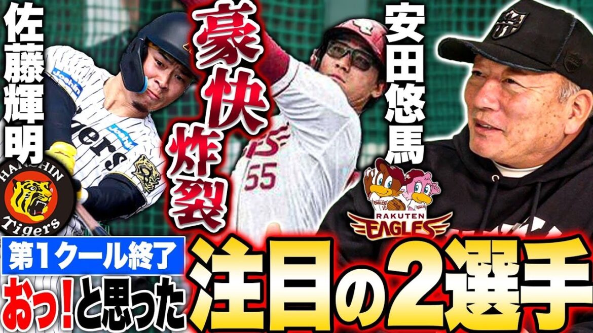 【第1クール終了】12球団トップクラスの飛距離！今年は違う？高木豊が見た”おっ！”と思った注目の2人について語ります！