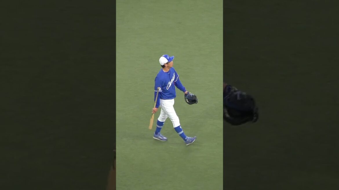 山井 大介 ｺｰﾁ 　#中日ドラゴンズ 一筋23年　#shorts