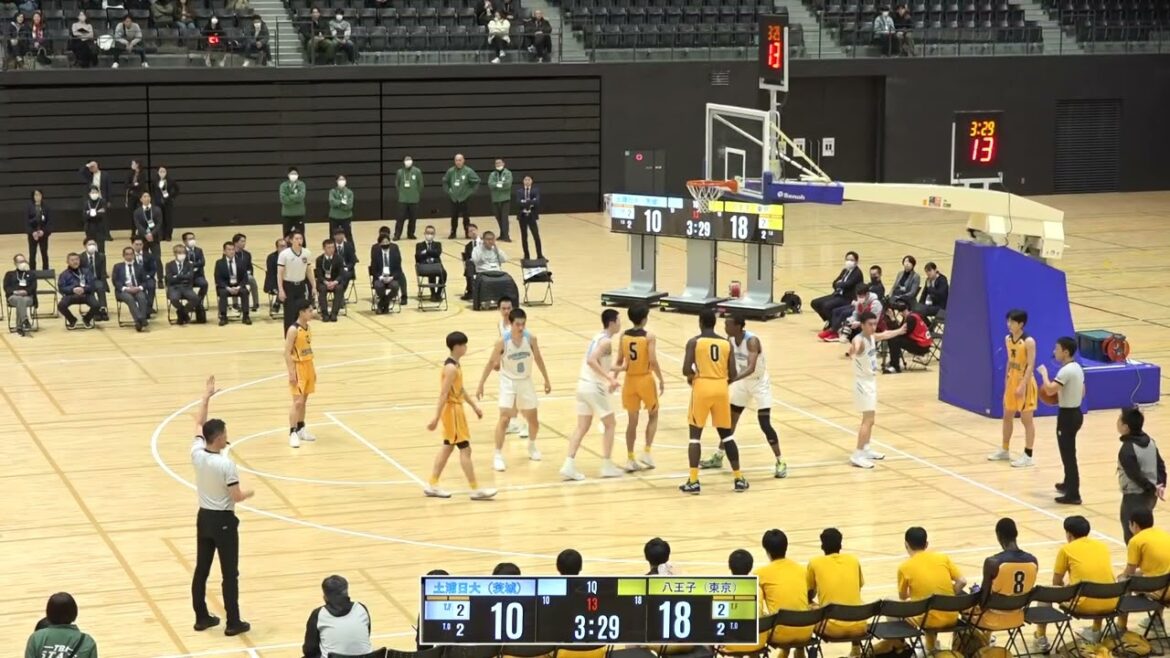 関東新人大会決勝 土浦日大vs八王子学園(Q1)高校バスケ 2025