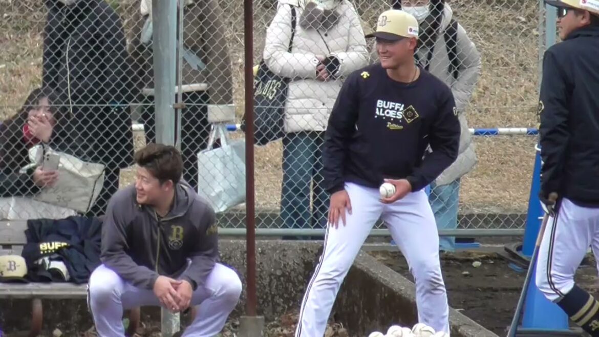 【プロ野球】2025年2月7日　オリックス　キャンプ　『午後からの個別指示②』