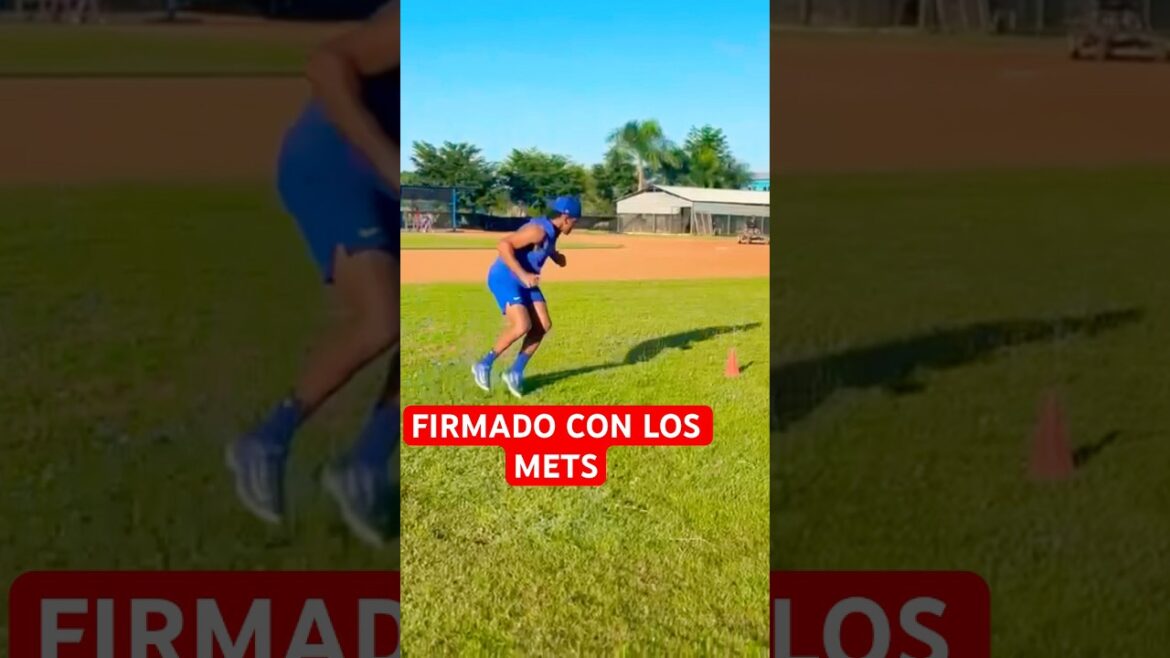 ALEX ACOSTA practicando FIRMADO de los METS #shorts #mets #baseball #ny