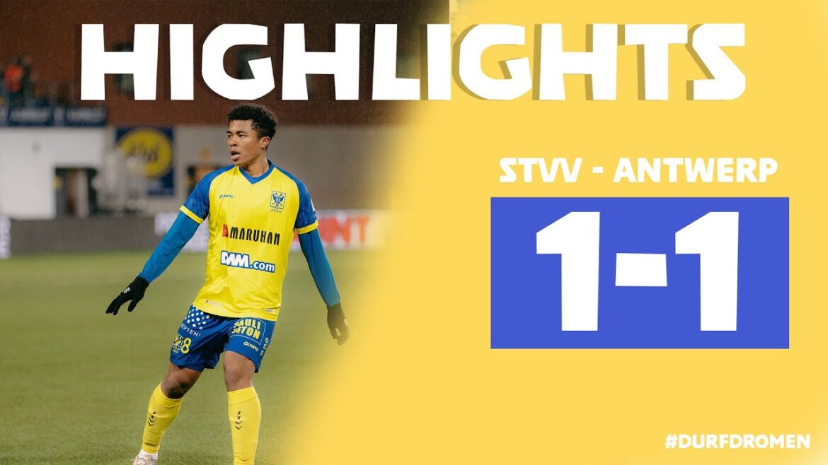 【シントトロイデン】ハイライト | ベルギーリーグ第23節 STVV 1-1 アントワープ
