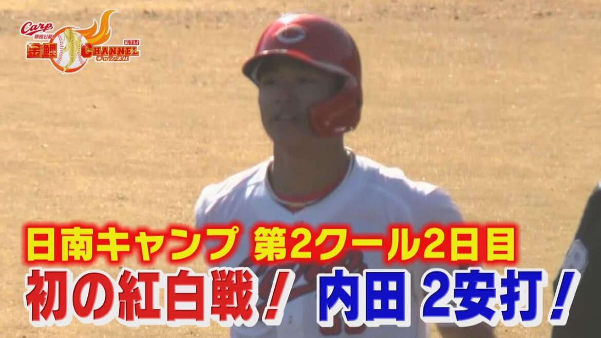 【初の紅白戦】内田湘大　長打含む２安打でアピール