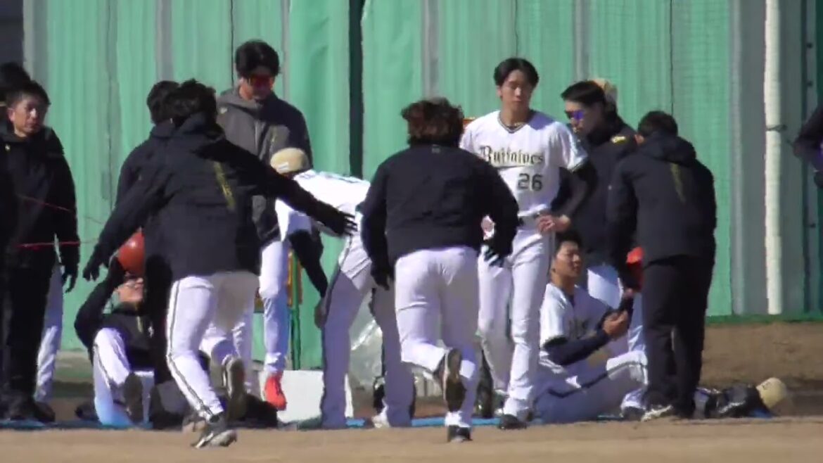 【プロ野球】2025年2月9日　オリックス　キャンプ　『投手　ランニング（これまでのスペシャルっぽい）』