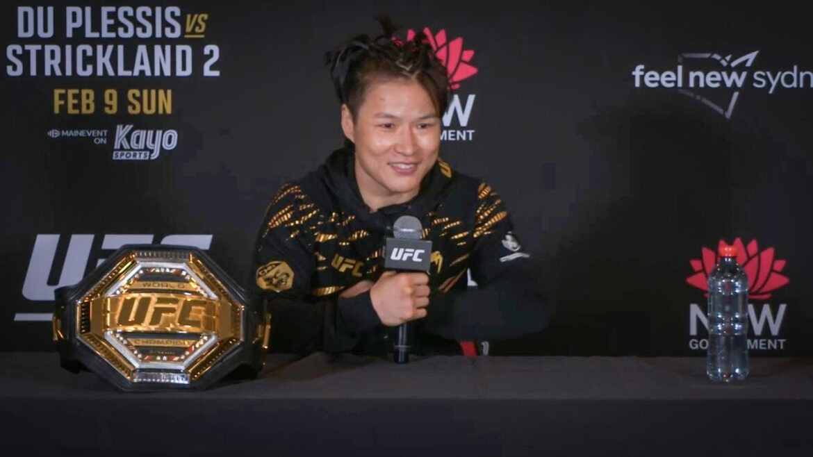 Zhang Weili Post-Fight Press Conference | UFC 312