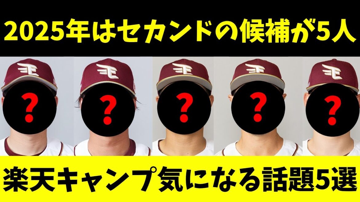 【楽天キャンプ】セカンドの争いが超激化！三木監督の勝利への意識が高すぎる件！6日連続で非公開練習を決行！