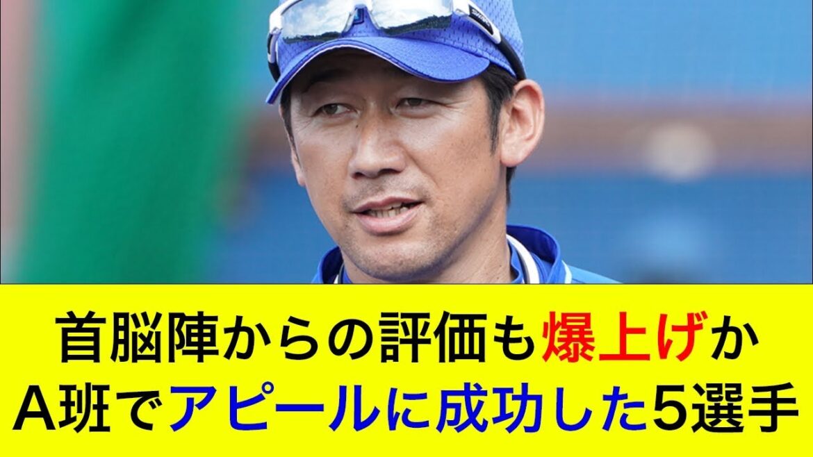 【首脳陣からの評価は爆上げか】実戦形式の練習でアピールに成功した5選手【横浜DeNAベイスターズ】