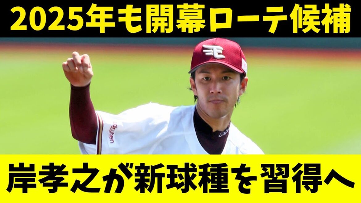 【楽天キャンプ】楽天のベテラン岸孝之の進化が止まらない！今年も開幕ローテの筆頭候補！