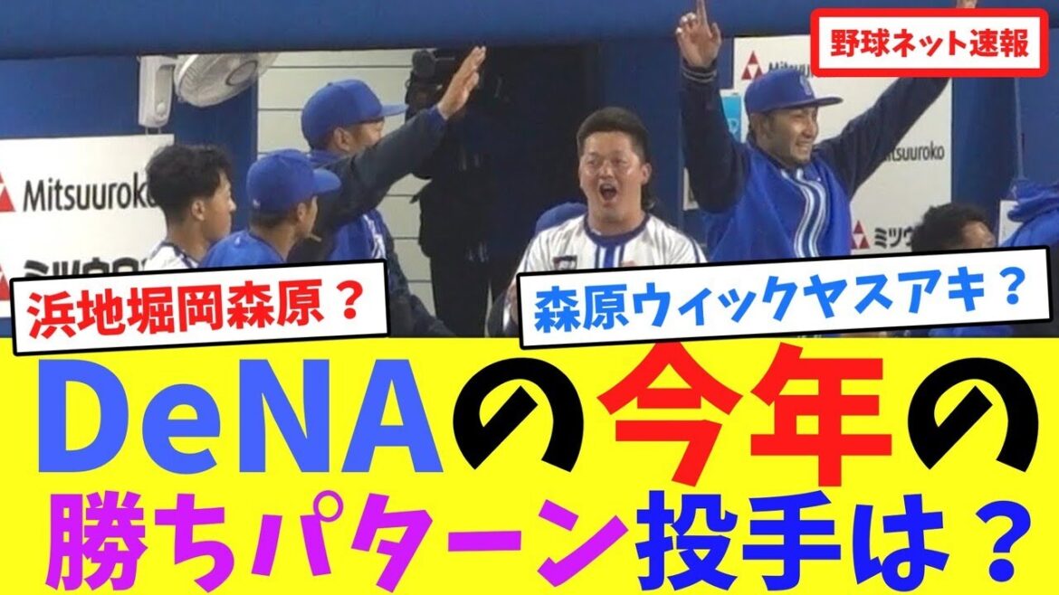 DeNAの今年の勝ちパターン投手は？【ネット反応集】