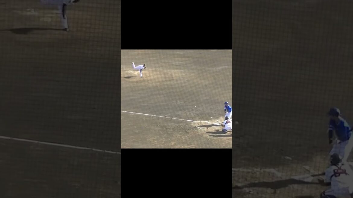 DeNA梶原昴希を三振にとる巨人 馬場皐輔（2024年5月10日 読売ジャイアンツ対 横浜DeNAベイスターズ）