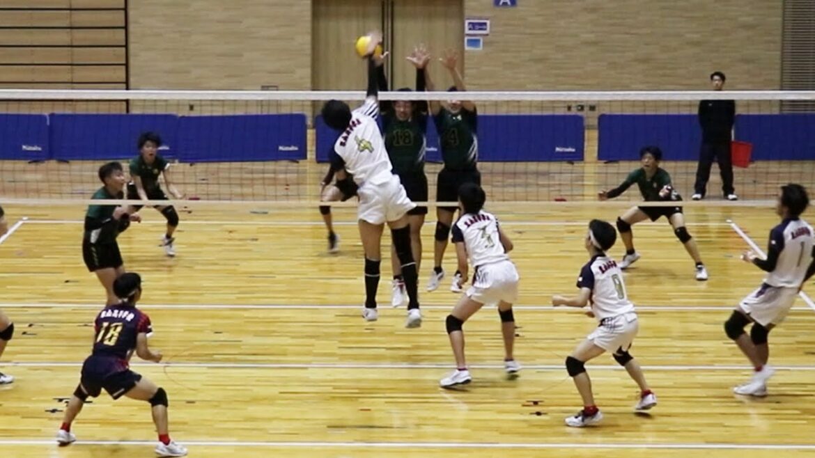 【近畿私学大会2024】準決勝　東山 vs 比叡山　 第３セット　＜男子バレーボール＞