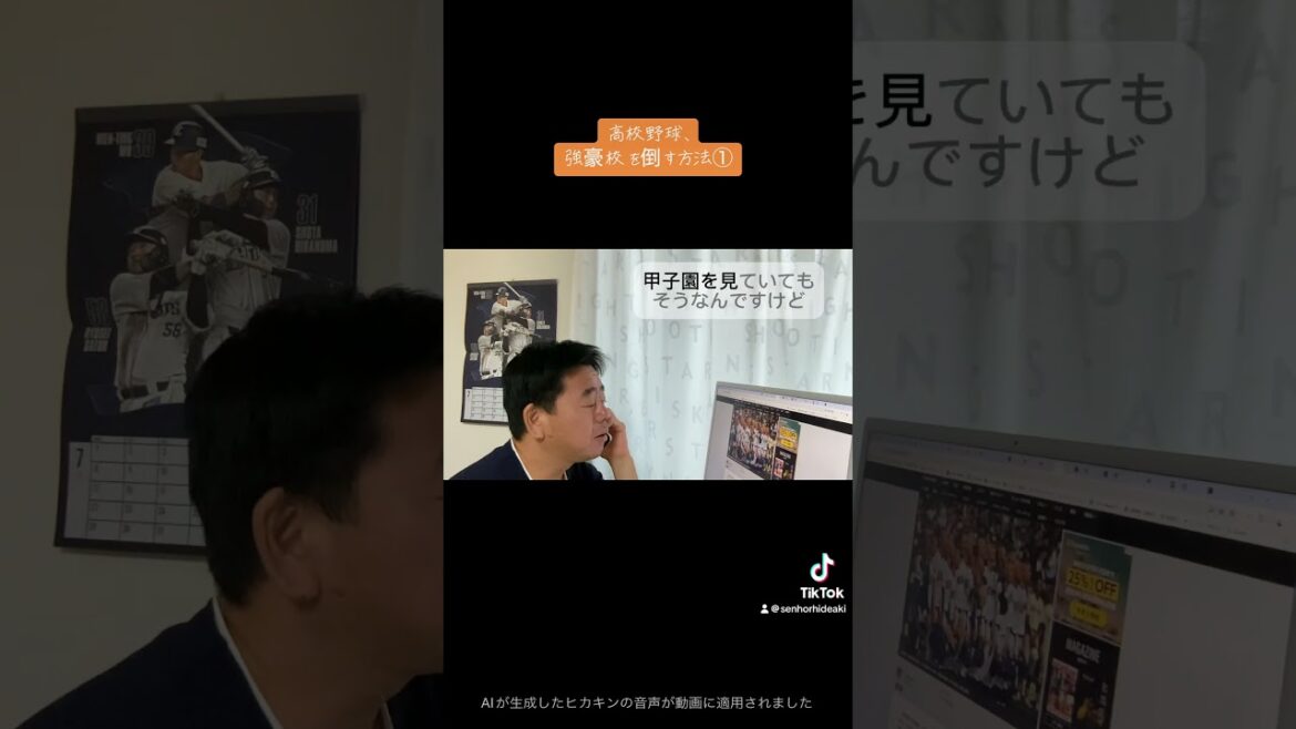 【有料級】甲子園の強豪校はこうやって倒すシリーズ #野球解説者 #野球解説 #甲子園