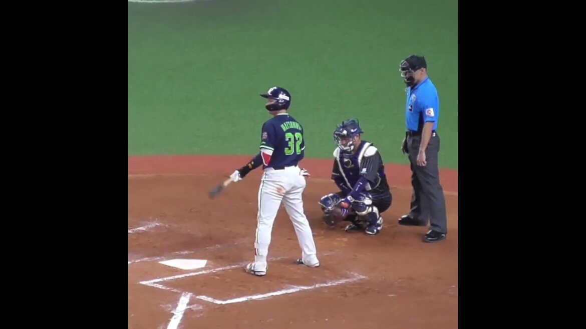 松本 直樹　猛打賞のかかる第４打席　#東京ヤクルトスワローズ #shorts