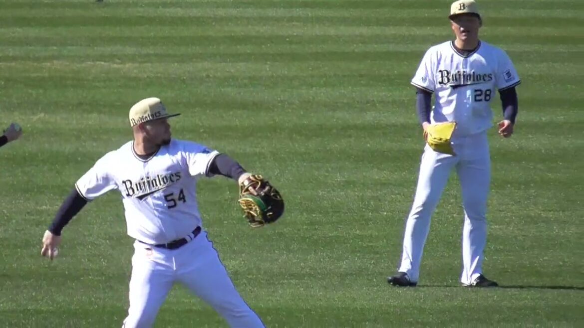 【プロ野球】2025年2月8日　オリックス　キャンプ　『キャッチボール③』