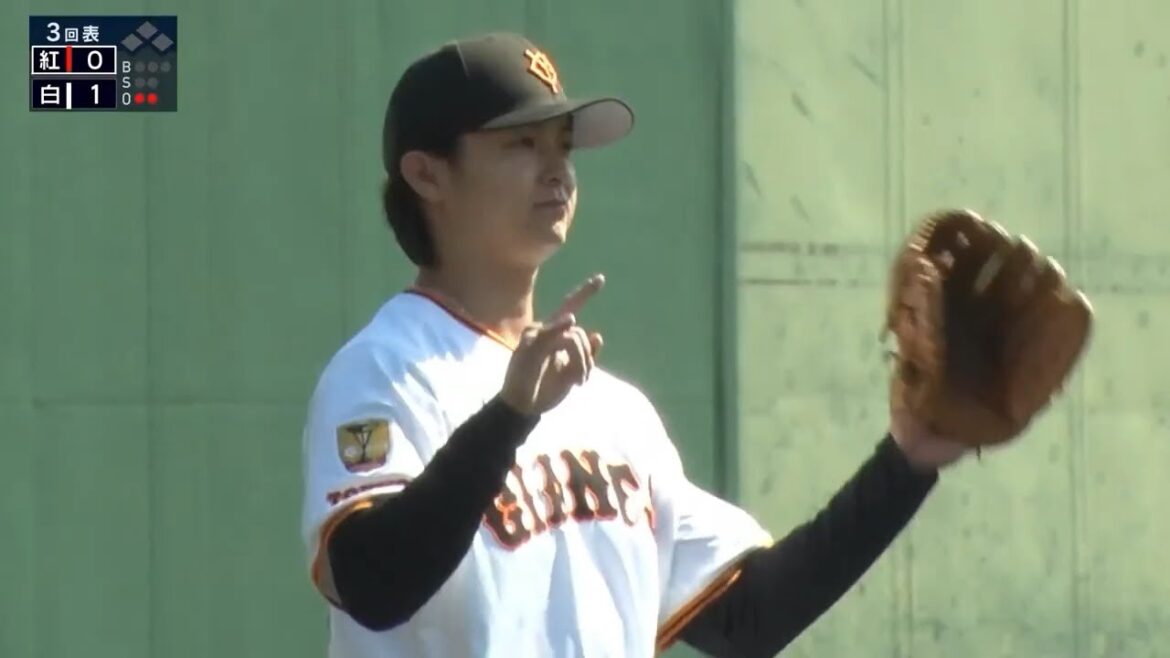 【紅白戦】巨人加入後初実戦 “田中瑛斗” 牽制でも魅せる【巨人】【春季キャンプ】 【紅白戦】巨人加入後初実戦 "田中瑛斗" 牽制でも魅せる【巨人】【春季キャンプ】