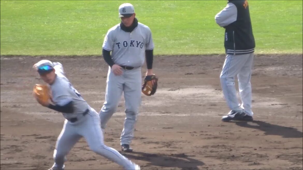 2軍内野守備練習【巨人軍2025年春季キャンプ】