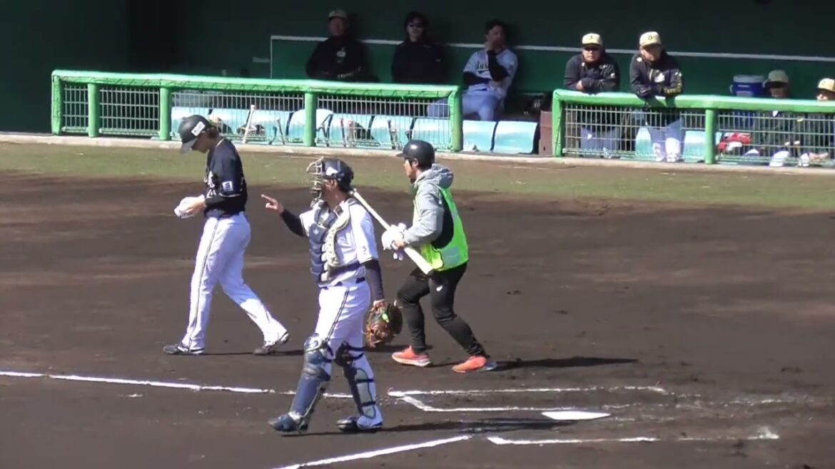 【プロ野球】2025年2月11日　オリックス　キャンプ　『紅白戦　２回表』