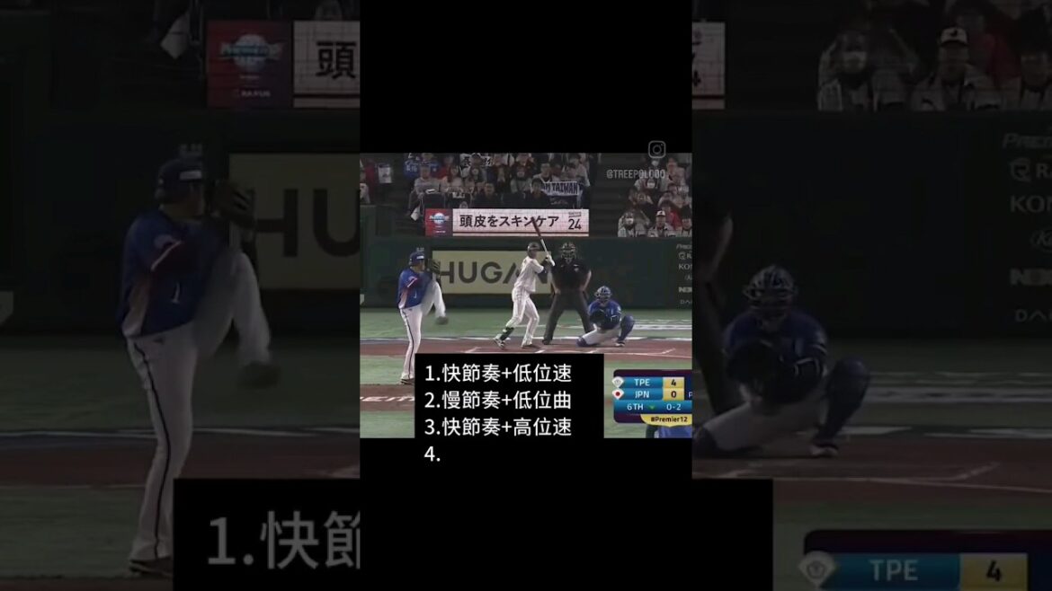 張奕✕林家正的完美搭配(分析見留言/說明欄)         #世界棒球12強  #林家正 #張奕 #配球 #12強 #baseball