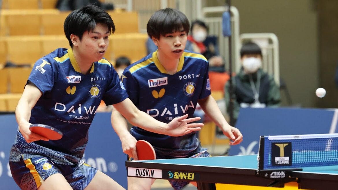 金沢ポート vs 琉球アスティーダ ノジマTリーグ2024-2025 2025年2月8日(土) いしかわ総合スポーツセンター【卓球 Tリーグ公式】