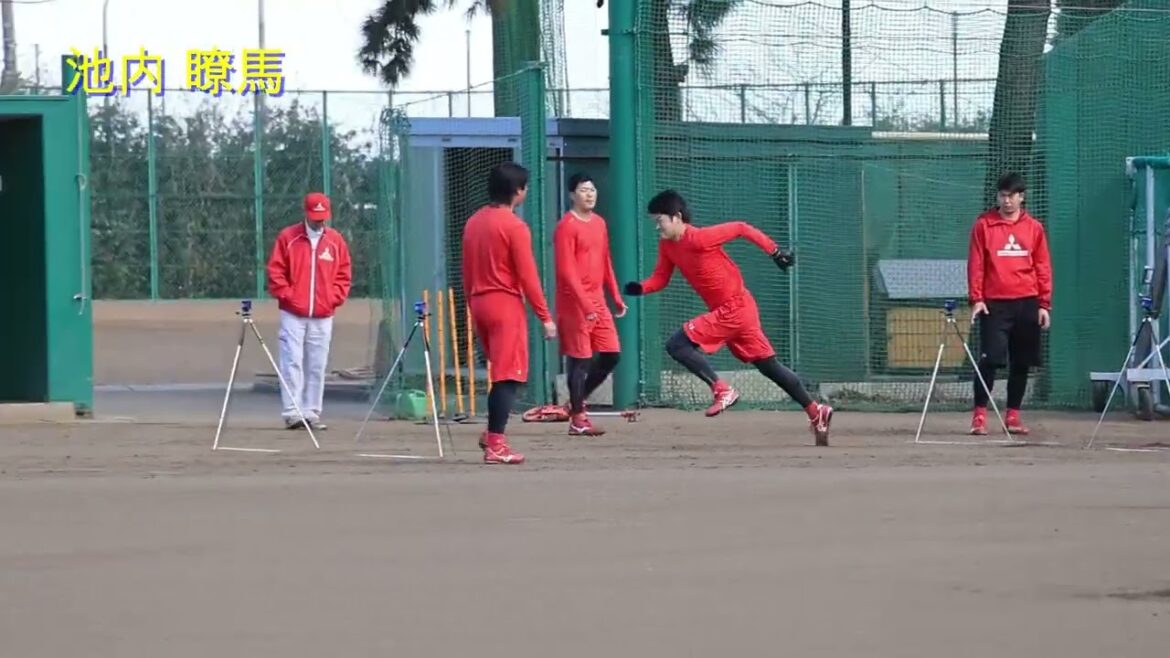 三菱重工East　フィジカルテスト/20m直線走