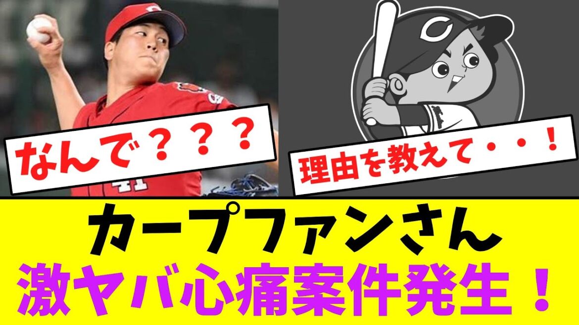 カープファンさん、矢崎移籍で激ヤバ心痛案件発生！【なんJなんG】【2ch5ch】
