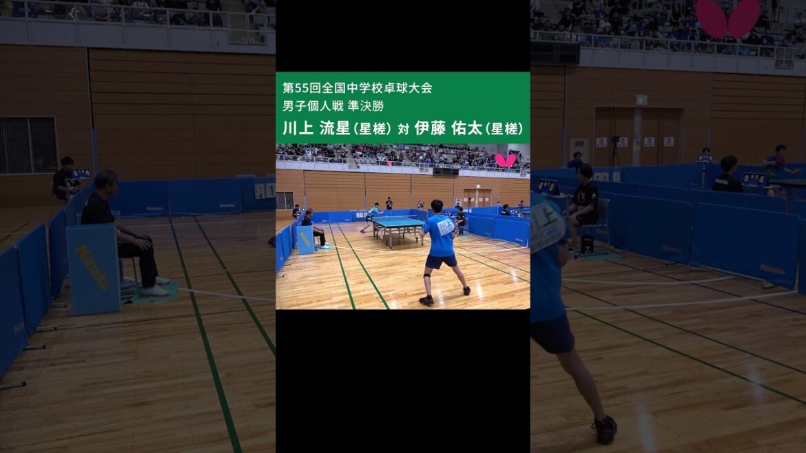 【第55回新潟全中】男子個人戦 準決勝  #short  #全中