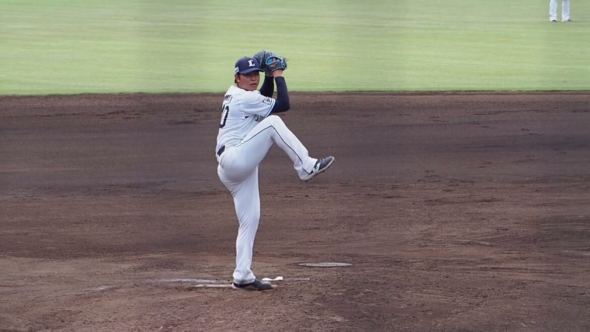 2024.09.08 埼玉西武-東北楽天 #浜屋将太 投球シーン (カーミニーク) 2024.09.08 埼玉西武-東北楽天 #浜屋将太 投球シーン (カーミニーク)