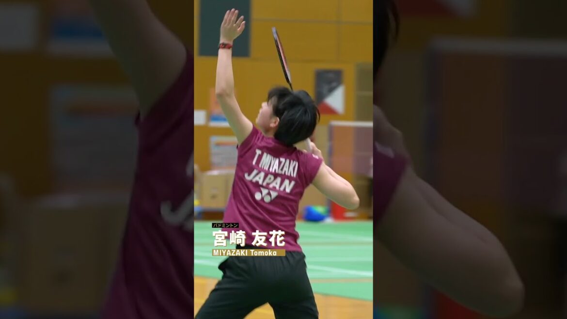【バドミントン代表合宿】スマッシュ練習まとめ！｜男女シングルス TEAM JAPAN HOW TO Badminton Smash Training #shorts
