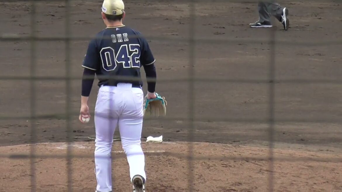 【プロ野球】2025年2月13日　オリックス　キャンプ　『紅白戦　4回裏』